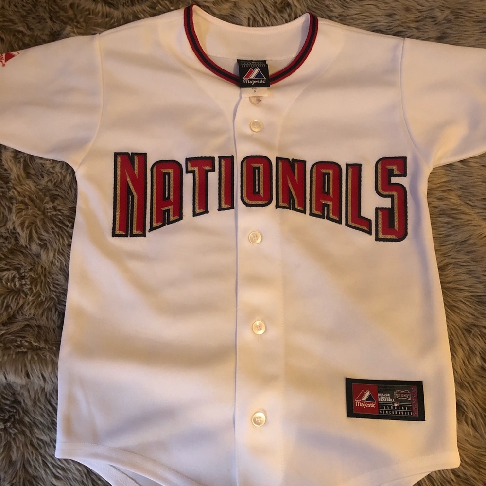 Washington Nationals Jersey Youth Small